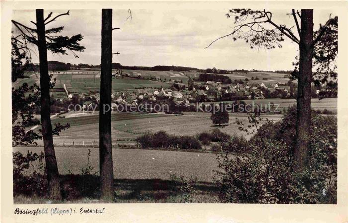Boesingfeld Extertal Lippe NRW Dorf Felder Wiesen Wald Tal Huegel