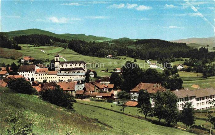 Gotteszell REGEN Bayern Kloster Kirche Dorf Huegel Wiesen Wald