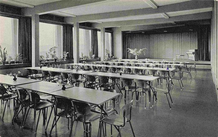 Unsen Suentel Hameln Niedersachsen Erholungsheim Schulverein Speisesaal Tische S