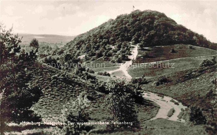 Neugraben Hausbruch HAMBURG Falkenberg Waldpfad Huegel Stoertebeker Aussichtspun