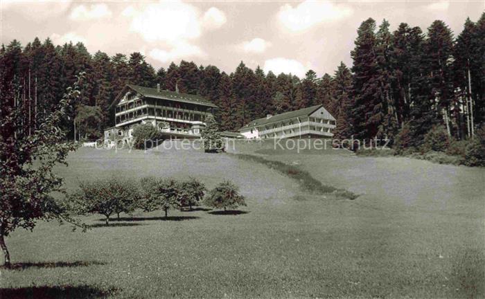 FREUDENSTADT BW Waldhotel-Stokinger Café Gaestehaus Schwarzwald Waldlichtung Tan