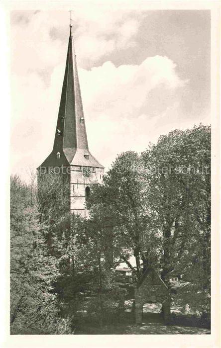 Blexen Nordenham Wesermarsch Niedersachsen Kirche-zu-Blexen Kirchturm Friesische
