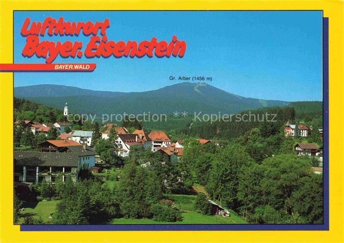 Bayerisch Eisenstein REGEN Bayern Grosser-Arber Luftkurort Dorf Haeuser Wald Ber