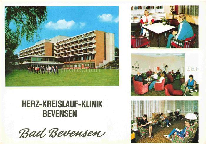 Bad Bevensen UELZEN Niedersachsen Herz-Kreislauf-Klinik Klinikgebaeude Aufenthal