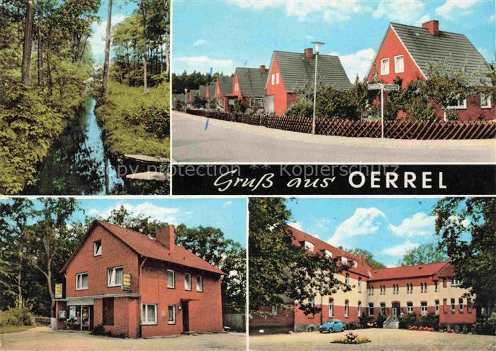Oerrel Dedelstorf GIFHORN Niedersachsen Lueneburger-Heide Kanal Wald Wohnsiedlun