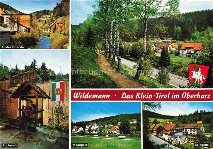 Wildemann Harz Goslar Niedersachsen Innerste Pochwerk Kurpark Spiegeltal Bergbau