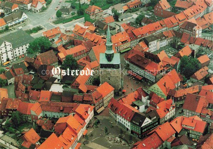 Osterode  Harz St-Aegidienkirche Martin-Luther-Platz Kornmarkt Altstadt Fachwerk
