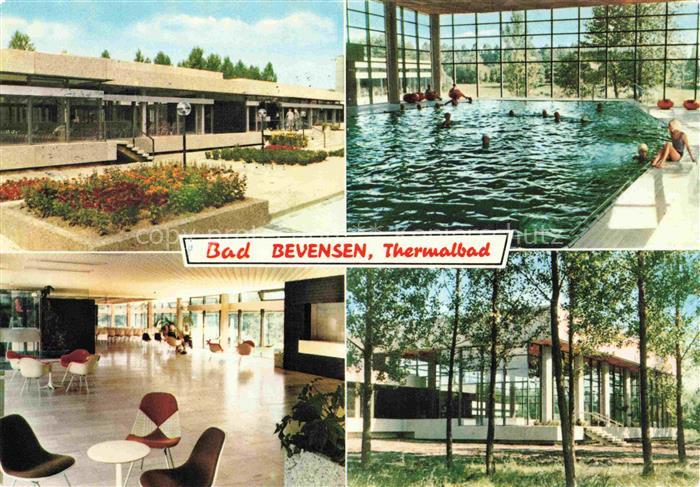 Bad Bevensen UELZEN Niedersachsen Thermalbad Hallenbad Innenbad Lounge Glasfassa