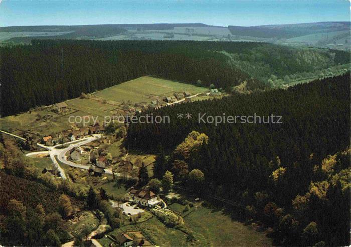 Fohlenplacken Holzminden Niedersachsen Luftbild Fohlenplacken Weiler Solling Nad