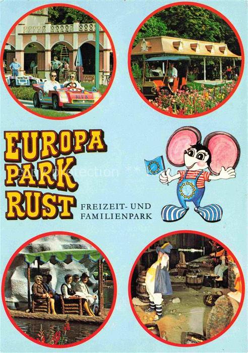 Rust Ortenaukreis BW Europa-Park Freizeitpark Monza-Piste Oldtimerbahn Flossfahr