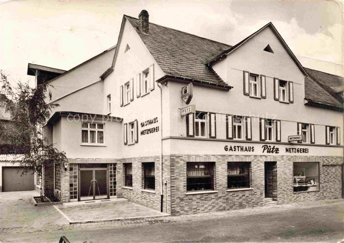 Bengel Bernkastel-Wittlich Rheinland-Pfalz Gasthaus-Puetz Metzgerei Gasthof Auss