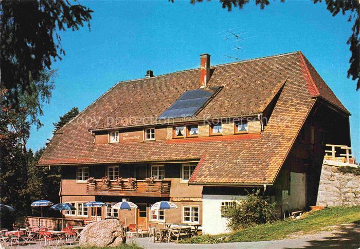 Schonach  Schwarzwald BW Café-Pension Bergwaldhof Schwarzwald Schwarzwaldhaus So