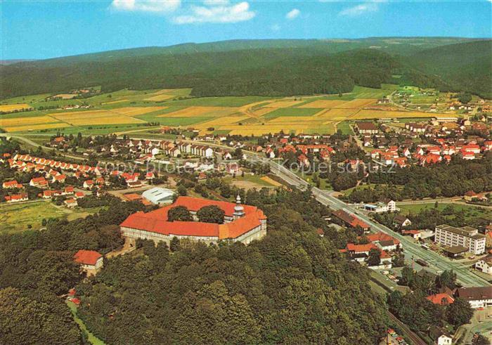 Herzberg  Harz Osterode Niedersachsen Welfenschloss Luftbild Stadtansicht Felder