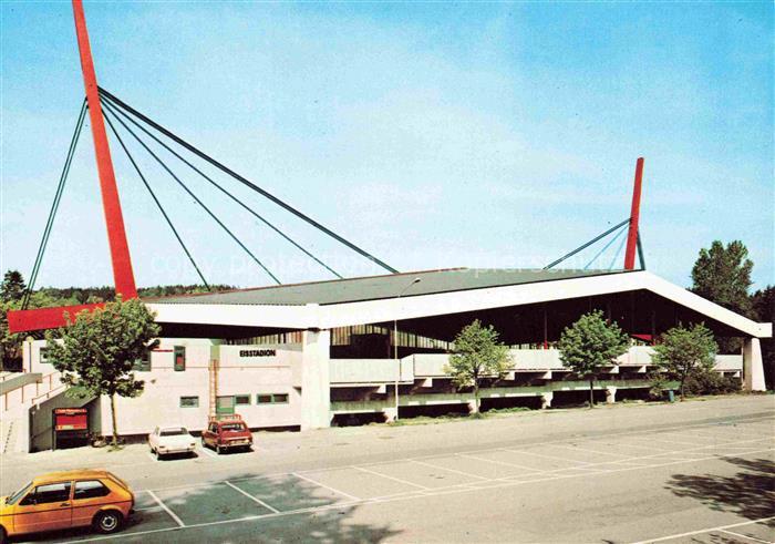 Braunlage Harz Niedersachsen Eisstadion Spannkonstruktion Parkplatz Oberharz Spo