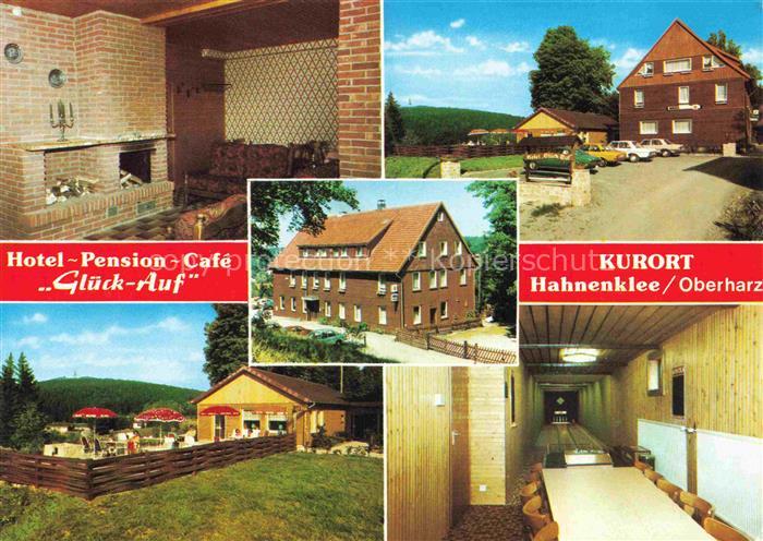 Hahnenklee-Bockswiese Harz Hotel-Pension-Glueck-Auf Steigerstieg Kamin Restauran