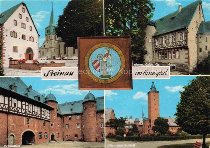 Steinau an der Strasse Kinzigtal Hessen Rathaus Schloss Kinzigtal Gebrueder-Grim