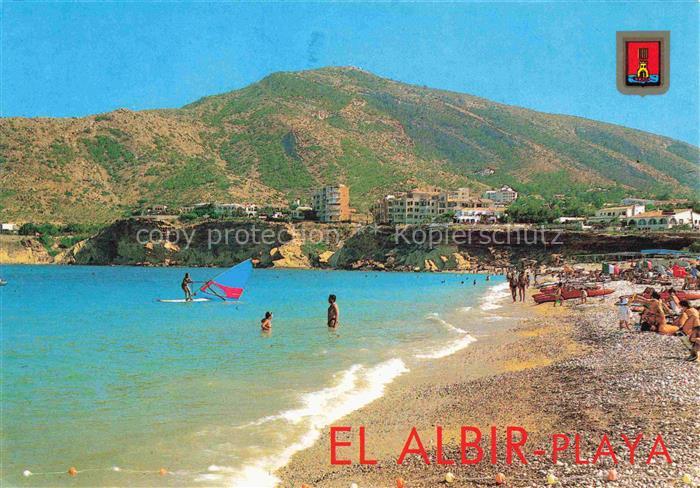El Albir Alfaz del Pi ALICANTE ES Strand Meer Badegaeste Berge Hotels Kueste Seg