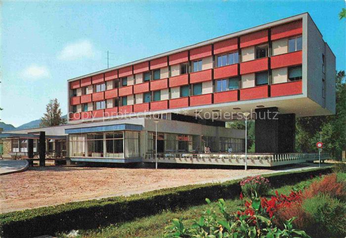 Cetinje Cetigne Montenegro Hotel-Park Modernismus Architektur Garten Terrasse Ba