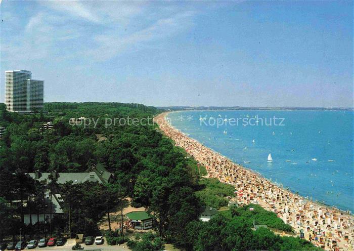 Timmendorferstrand Timmendorf  Timmendorfer Strand Strand Ostsee Badegaeste Wald
