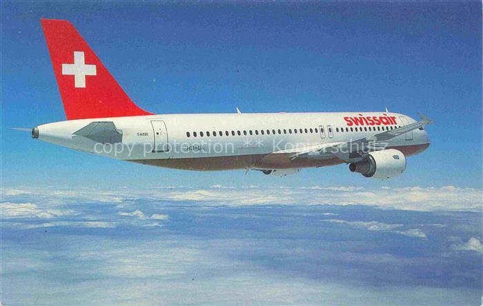 FLUGZEUGE ZIVIL Swissair Airbus A320