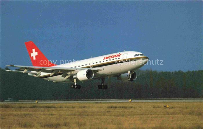 FLUGZEUGE ZIVIL Swissair Airbus A310 Europe