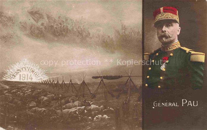 Generaele Militaria Stab General Pau