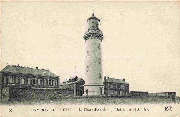 Leuchtturm Lighthouse Faro Phare-- Environs D'Etretat Antifer