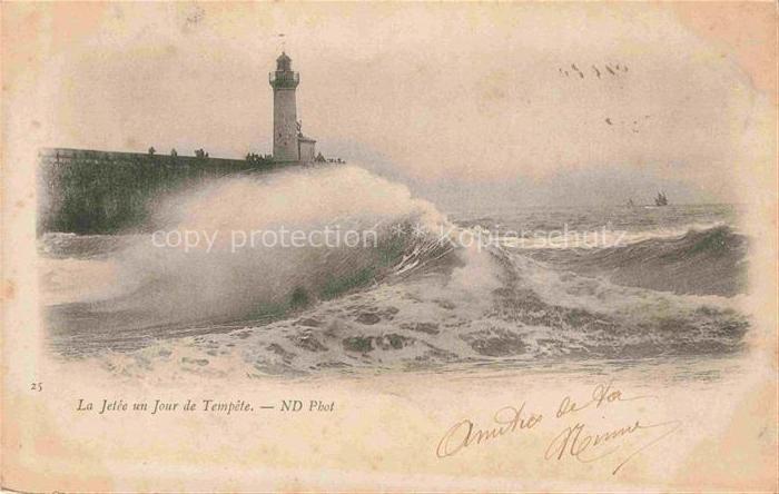 Leuchtturm Lighthouse Faro Phare-- Le Havre