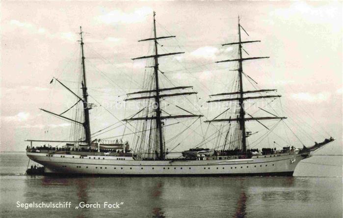 SEGELSCHIFFE (Gross-Master) Sailing Ship Navire a Voiles Barco de Vela-- Gorch F