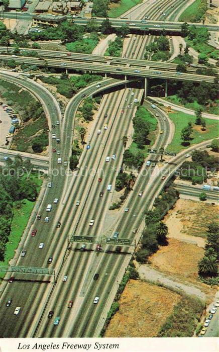 Autobahn Autostrada Autoroute Highway Los Angeles California Freeway System