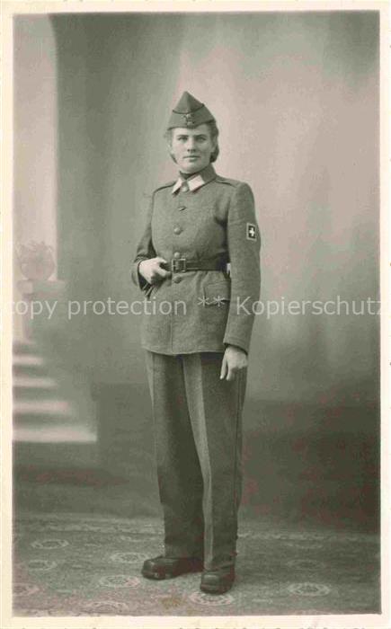Militaria Schweiz Soldat