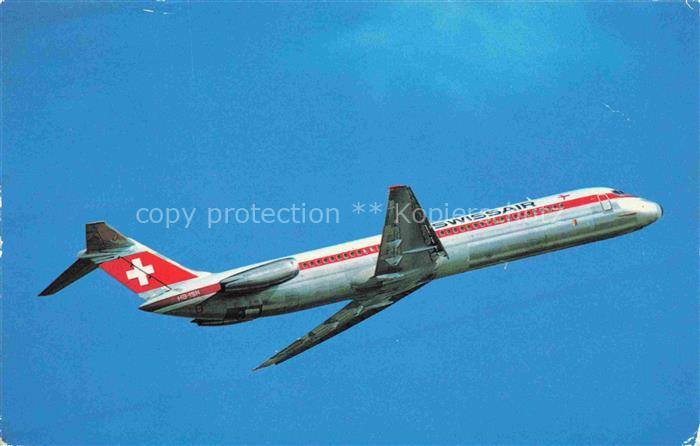 FLUGZEUGE ZIVIL McDonnell Swissair