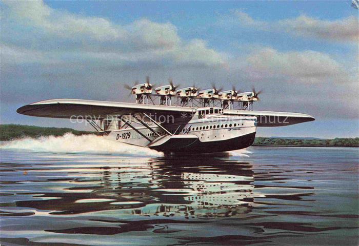 FLUGZEUGE ZIVIL Dornier Flugboot Do X