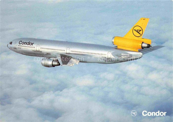 FLUGZEUGE ZIVIL Condor DC10 30