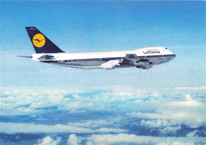 FLUGZEUGE ZIVIL Lufthansa B747