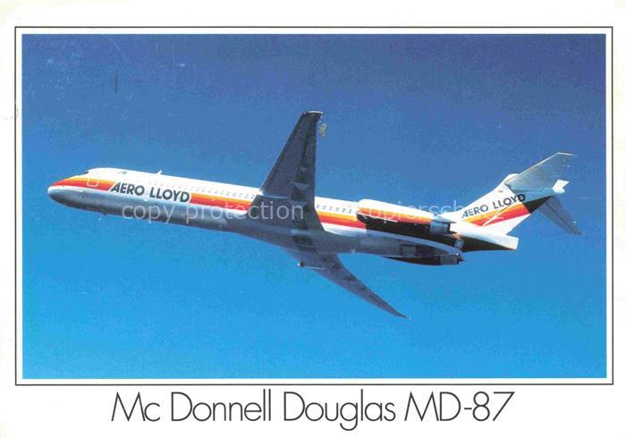 FLUGZEUGE ZIVIL McDonnell Douglas MD 87