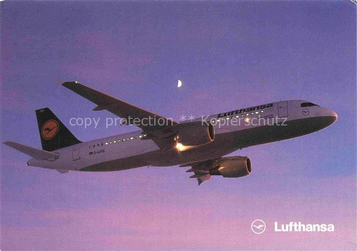 FLUGZEUGE ZIVIL Lufthansa Aurbus A320 200