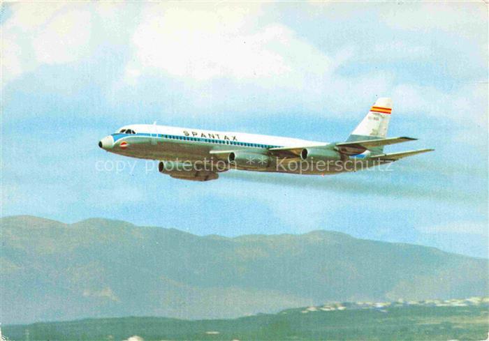 FLUGZEUGE ZIVIL Spantax