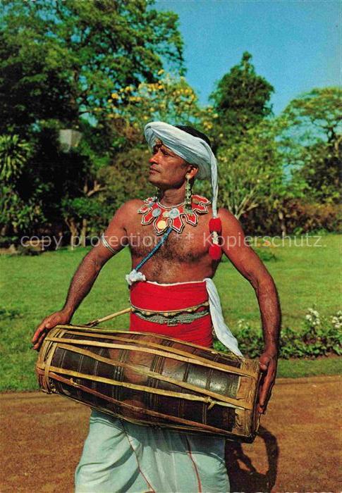 Drummer Trommler Batteur Tamborilero-- Kandyan