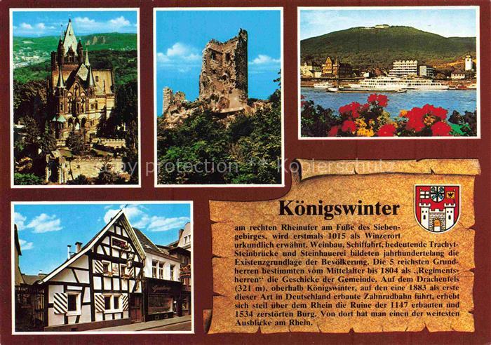 Chronik-AK Koenigswinter am Rhein