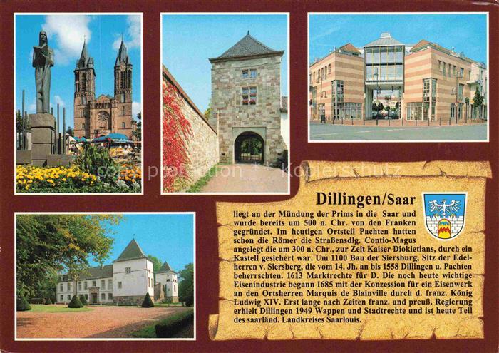 Chronik-AK Dillingen an der Saar