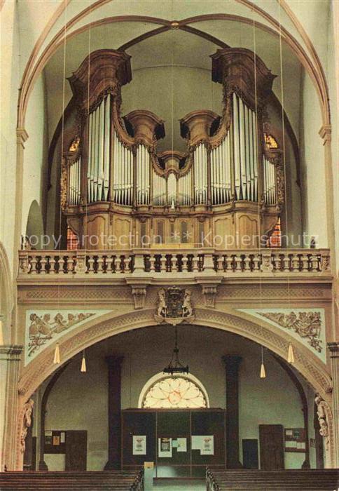 Orgel Kirchenorgel Organ Orgue St. Salvator Basilika Pruem Eifel