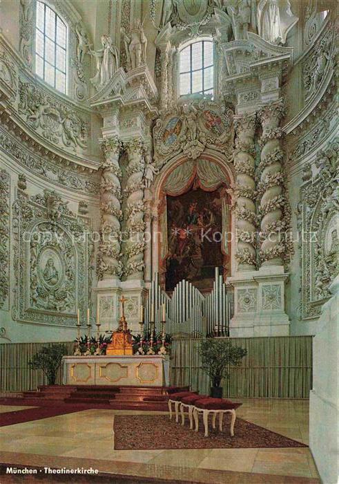 Orgel Kirchenorgel Organ Orgue Muenchen Theatinerkirche