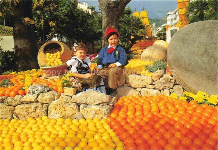 Orangen Oranges Naranjas-- La Mentonnaise Kinder Enfant Zitronen