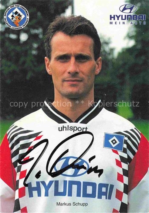 HSV HAMBURGER Sportverein Fussball Markus Schupp Hyunday Panini