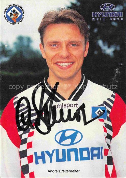 HSV HAMBURGER Sportverein Fussball Andre Breitenreiter Hyundai Panini
