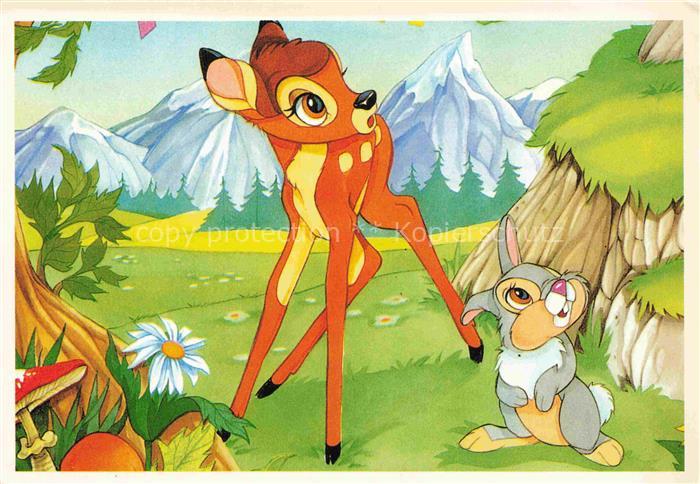 DISNEY  Walt Comics Bambi Hase