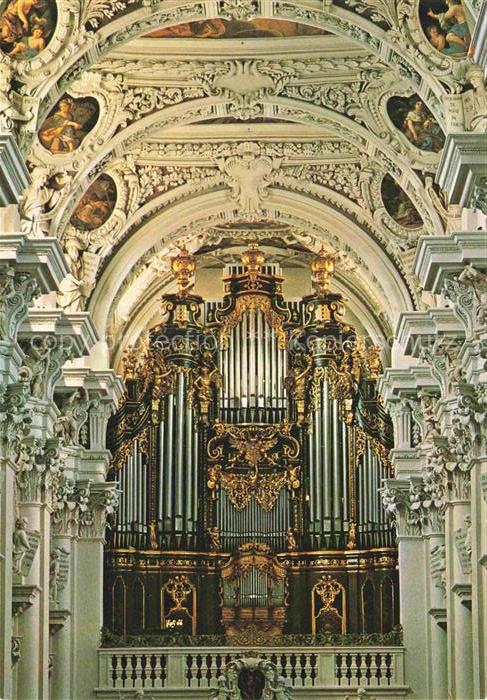 Orgel Kirchenorgel Organ Orgue Passau Dreiffluessestadt Dom St Stephan