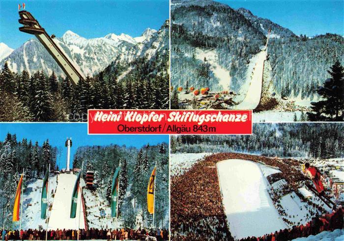 Skiflug Ski-Flugschanze Skiflugschanze-- Heinri Klopfer Obersdorf Birgsautal All