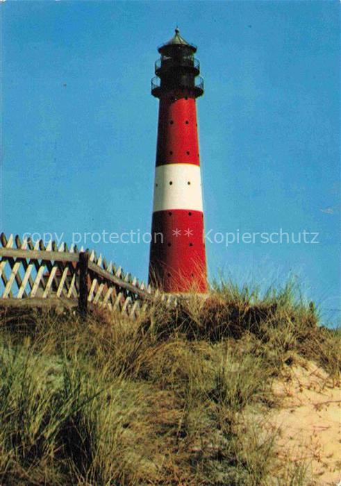 Leuchtturm Lighthouse Faro Phare-- Nordseebad Hoernum Sylt